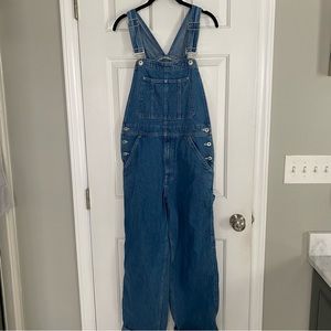 Classic GAP Denim Oversized Overalls SZ XS